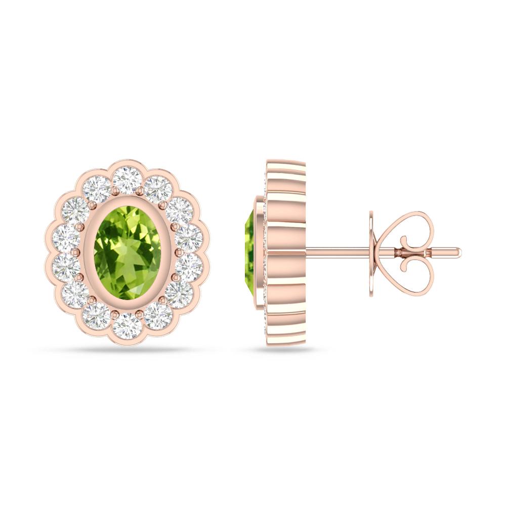 Rose Gold - Peridot